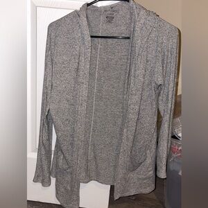 American Eagle Outfitters Soft & Sexy Plush Gray Cardigan